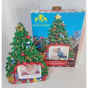 1995 Melannco Music & Lights Electric Picture Frame 7 In
